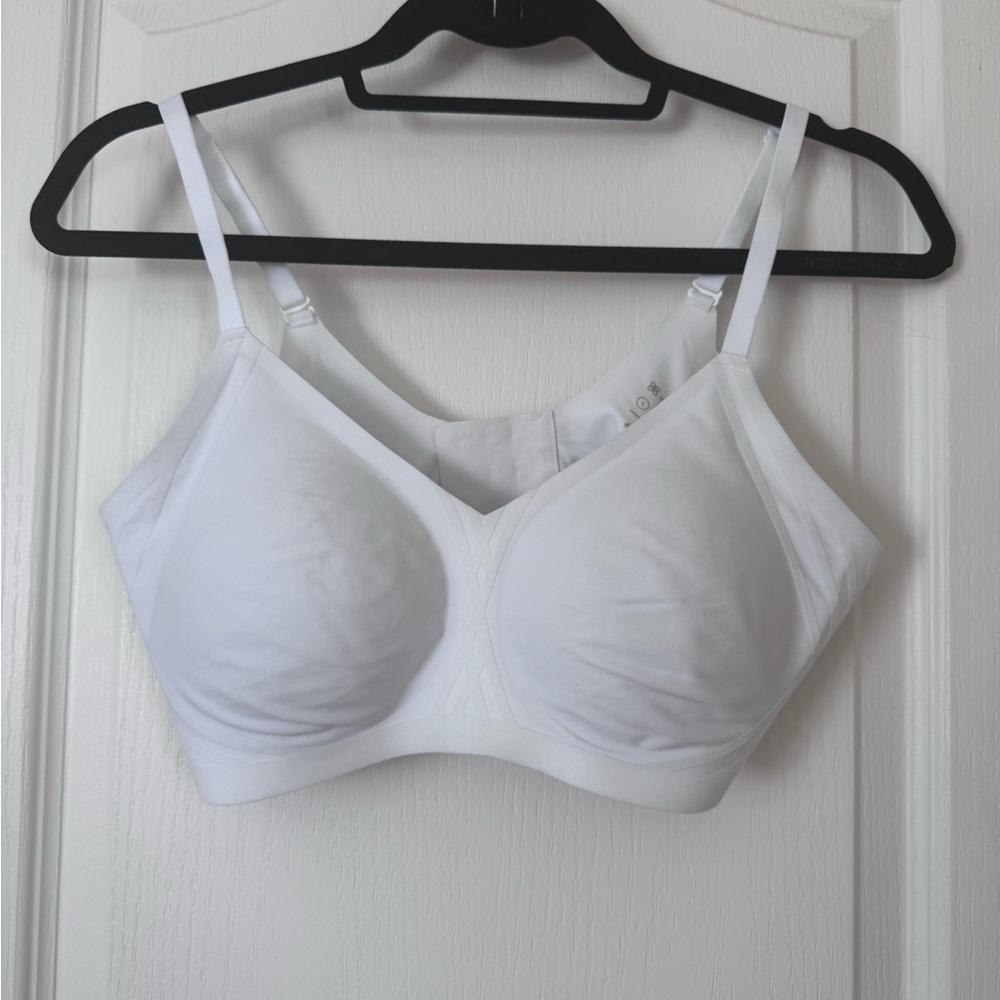 Honeylove Silhouette Bra White Size Large Wireless Comfort Bra